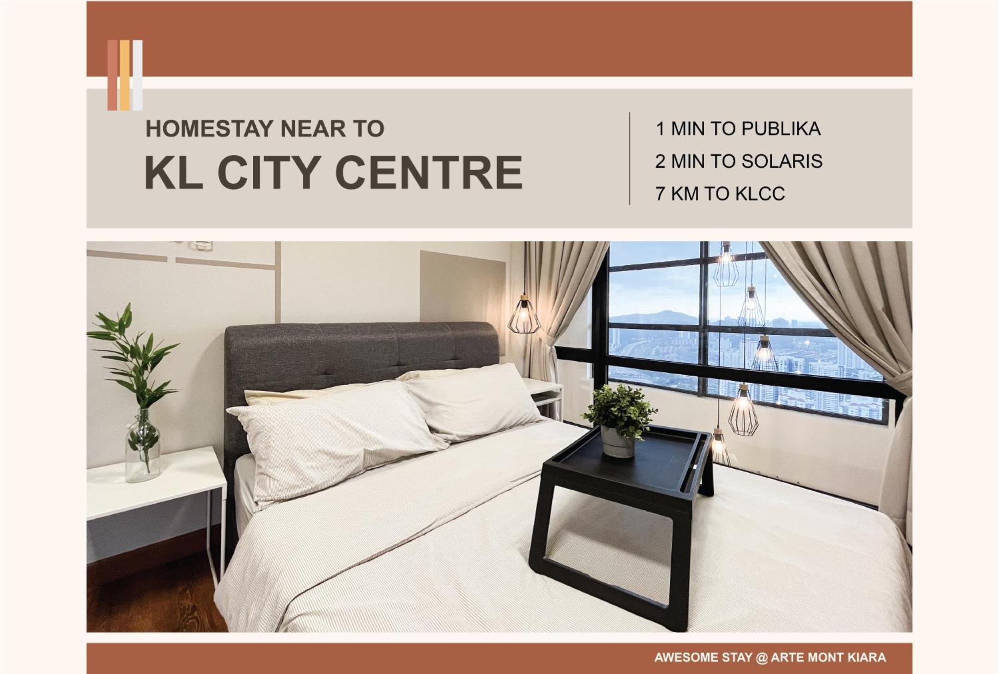 Nj Homestay At Arte Mont Kiara 吉隆坡 外观 照片