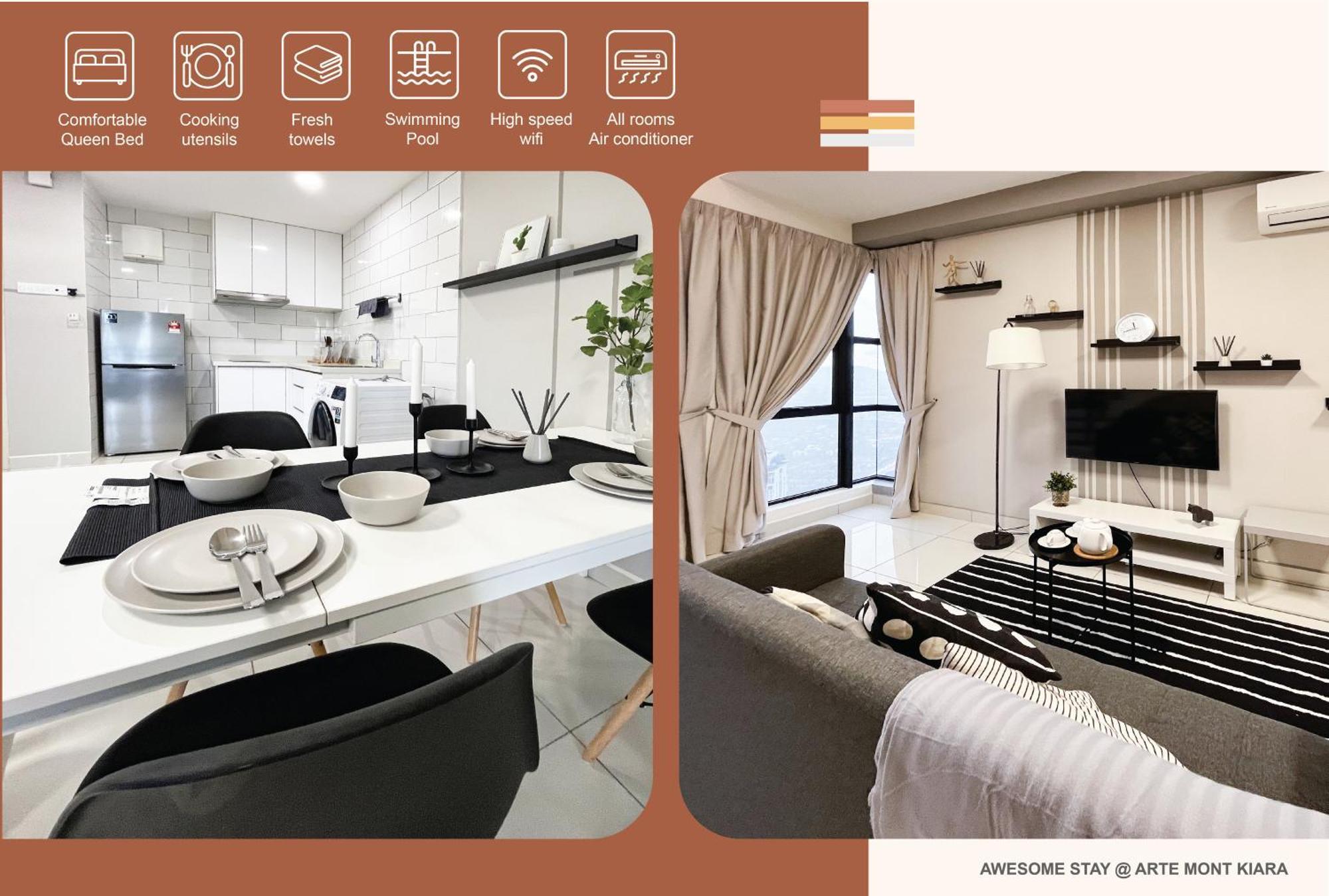 Nj Homestay At Arte Mont Kiara 吉隆坡 外观 照片